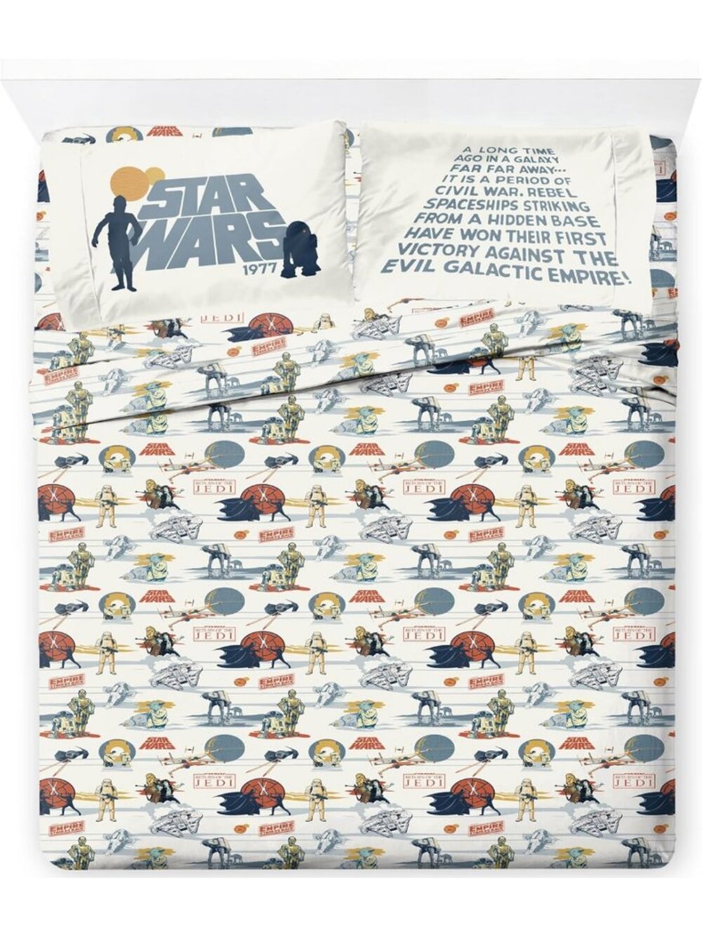 Ultra-Soft Kids Bedding Set - 4 Piece Full Sheet Set with Fitted, Flat